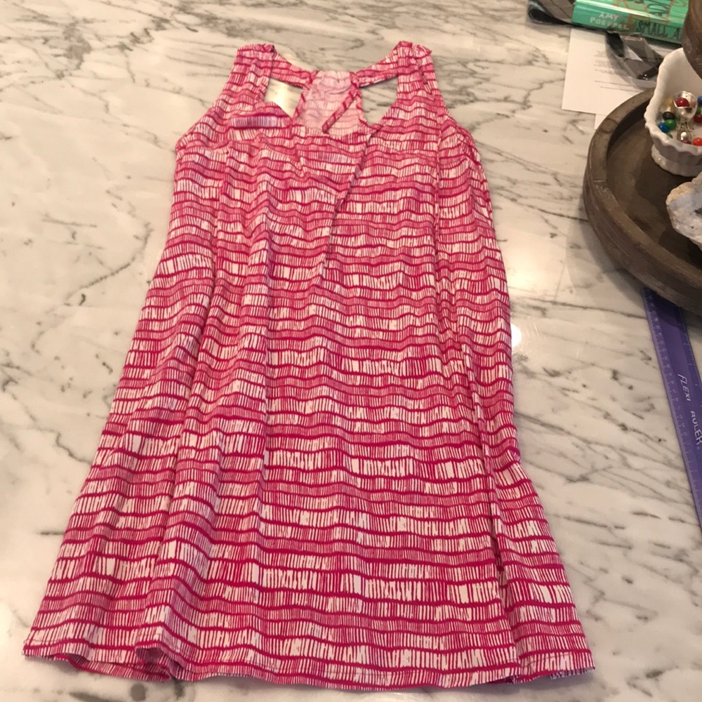 pink short dress